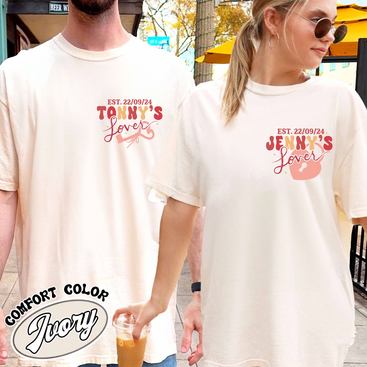 Custom Couples Shirt, She Found Her Lover Personalized, She Found Her Lover Theme, Lover Lyrics Shirt, Gift for Her, Gift for Him, Gift for Couple