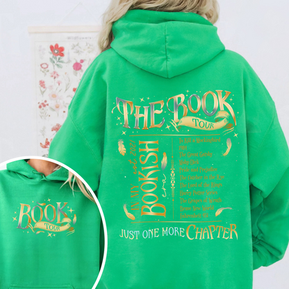 Custom Bookshelf Hoodie, Bookish Hoodie Gift, in My Reading Era Hoodie, in My Bookish Era Hoodie, Trendy Aesthetic for Book Lovers