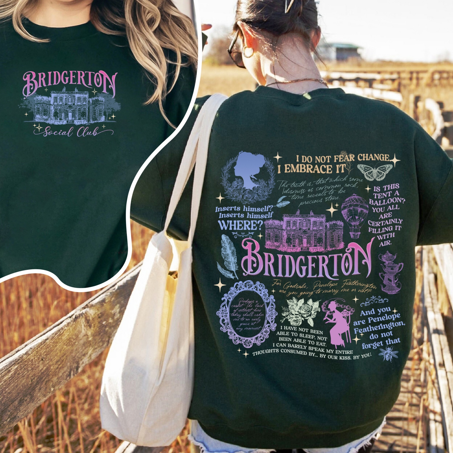Penelope Colin Bridgerton Season 3 Sweatshirt, Spill The Tea Lady Whistledown's Society Papers, Historical Drama Sweatshirt, Bridgerton Party