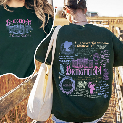 Penelope Colin Bridgerton Season 3 Sweatshirt, Spill The Tea Lady Whistledown's Society Papers, Historical Drama Sweatshirt, Bridgerton Party