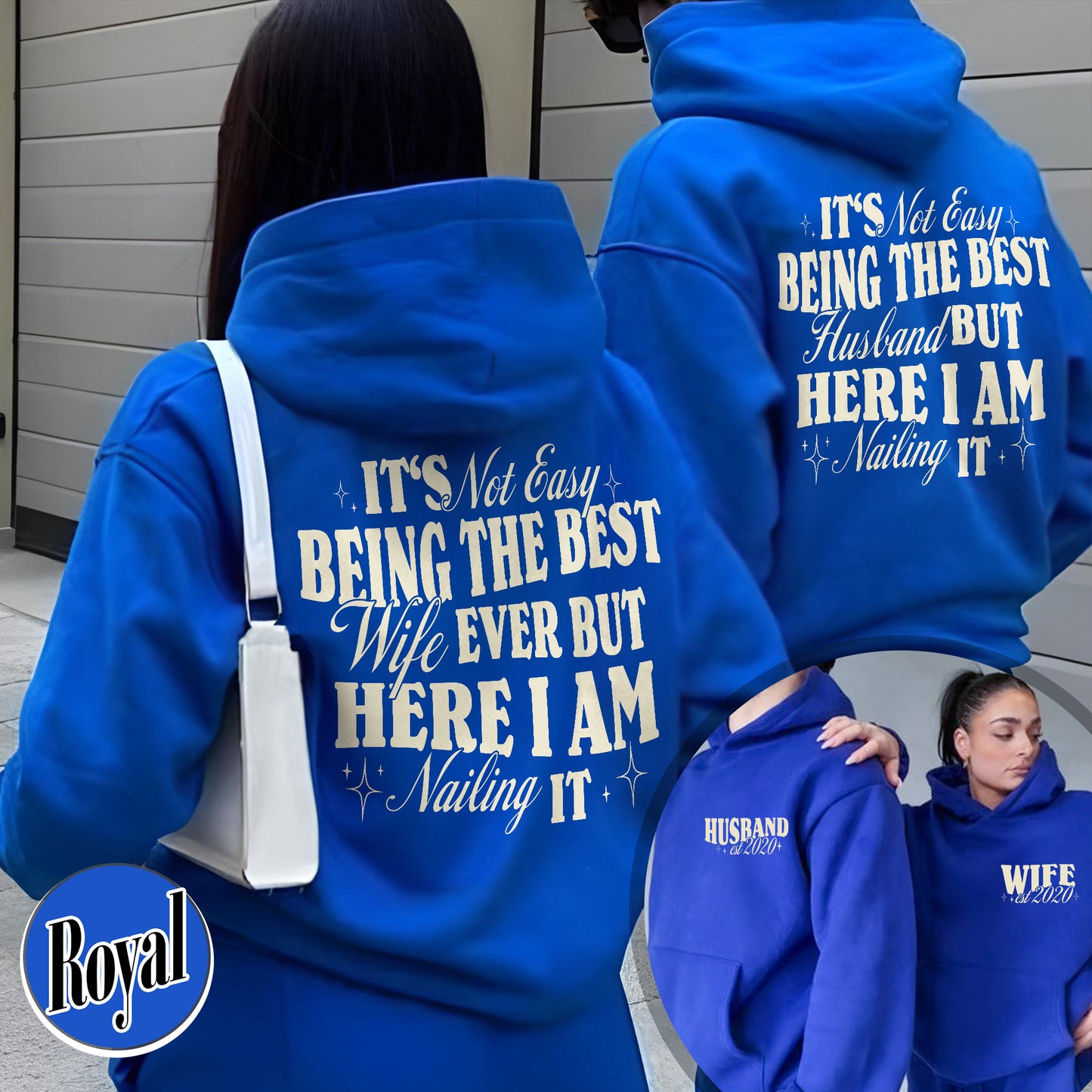 Valentine Hoodie,Best Wife Hoodie,Funny Wife and Husband Hoodie,Best Husband Hoodie