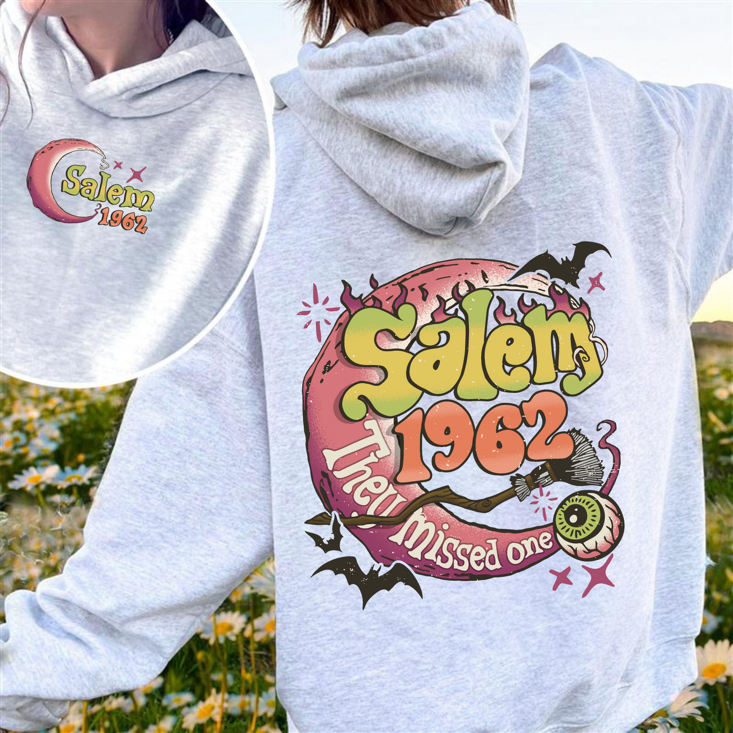 Halloween Hoodie, Salem 1692 Hoodie, Spooky Hoodie, Salem Witches Hoodie, Witch Hoodie