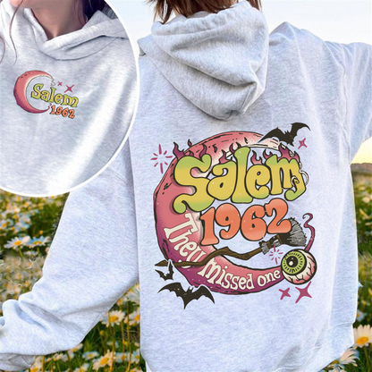 Halloween Hoodie, Salem 1692 Hoodie, Spooky Hoodie, Salem Witches Hoodie, Witch Hoodie