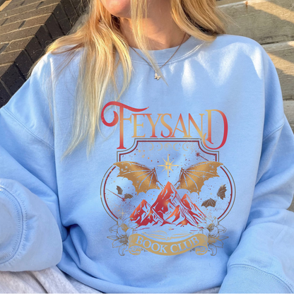 Rhys And Feyre Acotar Book Club Sweatshirt, Sjm, Velaris City Of Starlight Acotar Sweatshirt, The Night Court Sweatshirt, Court Of Dreams, Bookish Sweatshirt