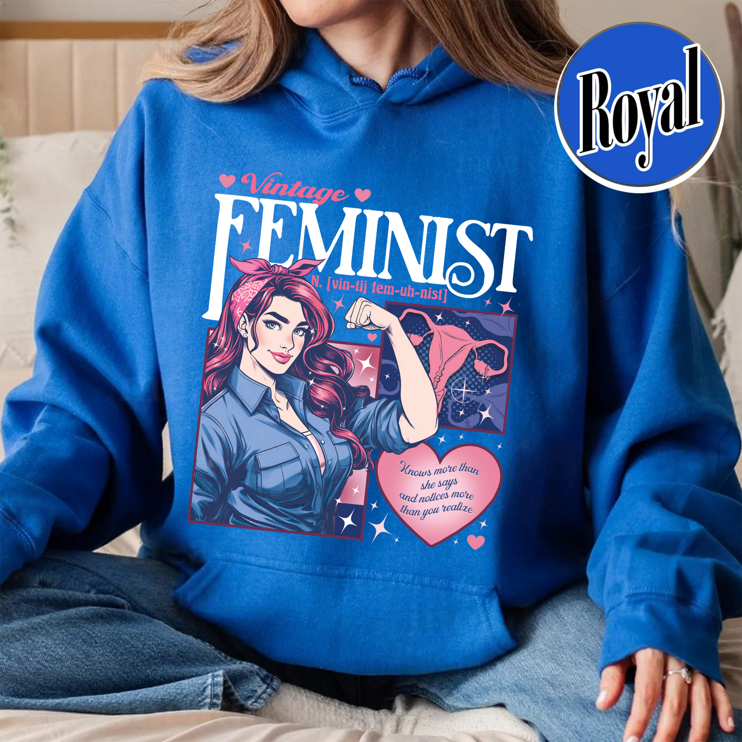 Feminist Hoodie, Empowered Women Hoodie, Equality Hoodie, Women Rights Hoodie