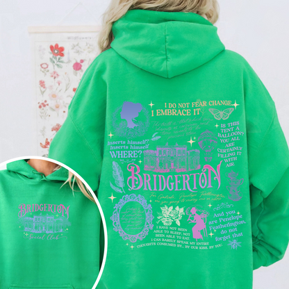 Penelope Colin Bridgerton Season 3 Hoodie, Spill The Tea Lady Whistledown's Society Papers, Historical Drama Hoodie, Bridgerton Party