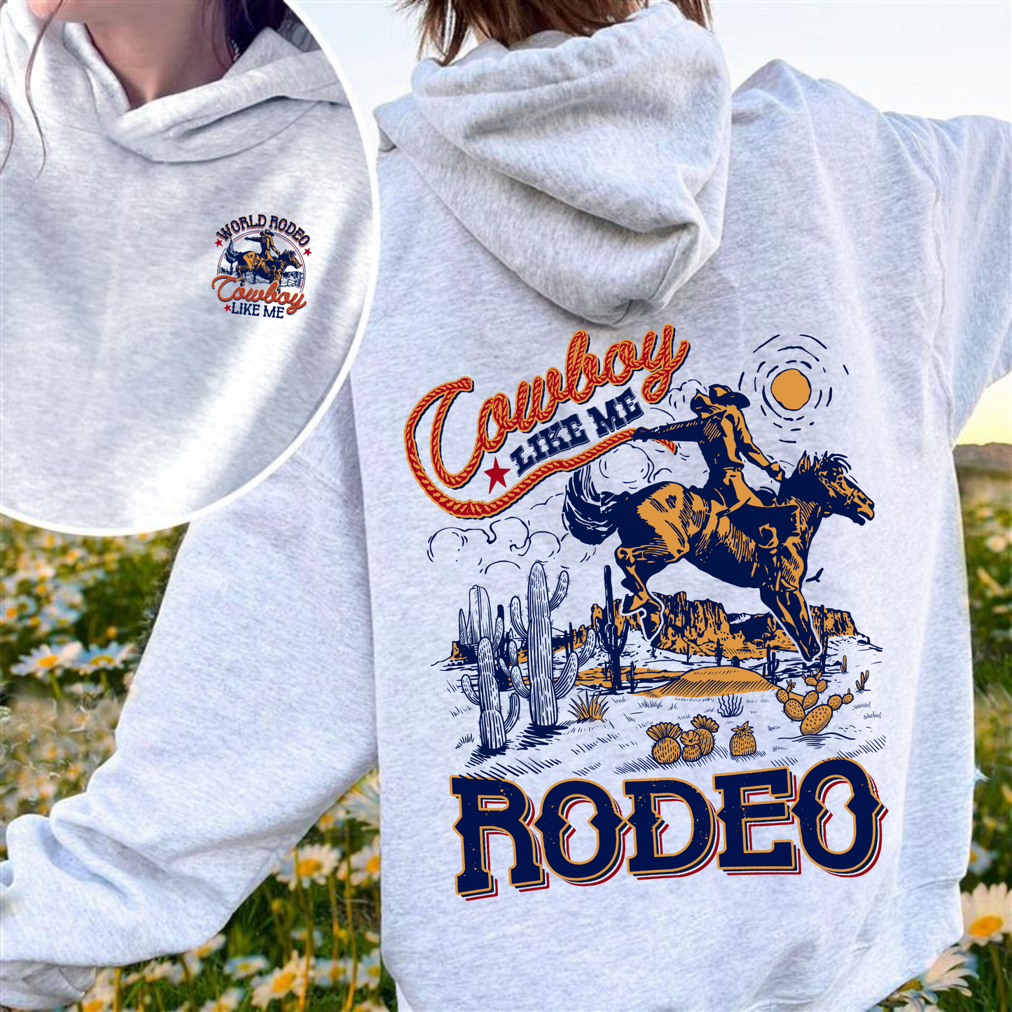 Western Hoodie,Wild West Gift,Cowboy Hoodie,Coors Western Cowboy Hoodie