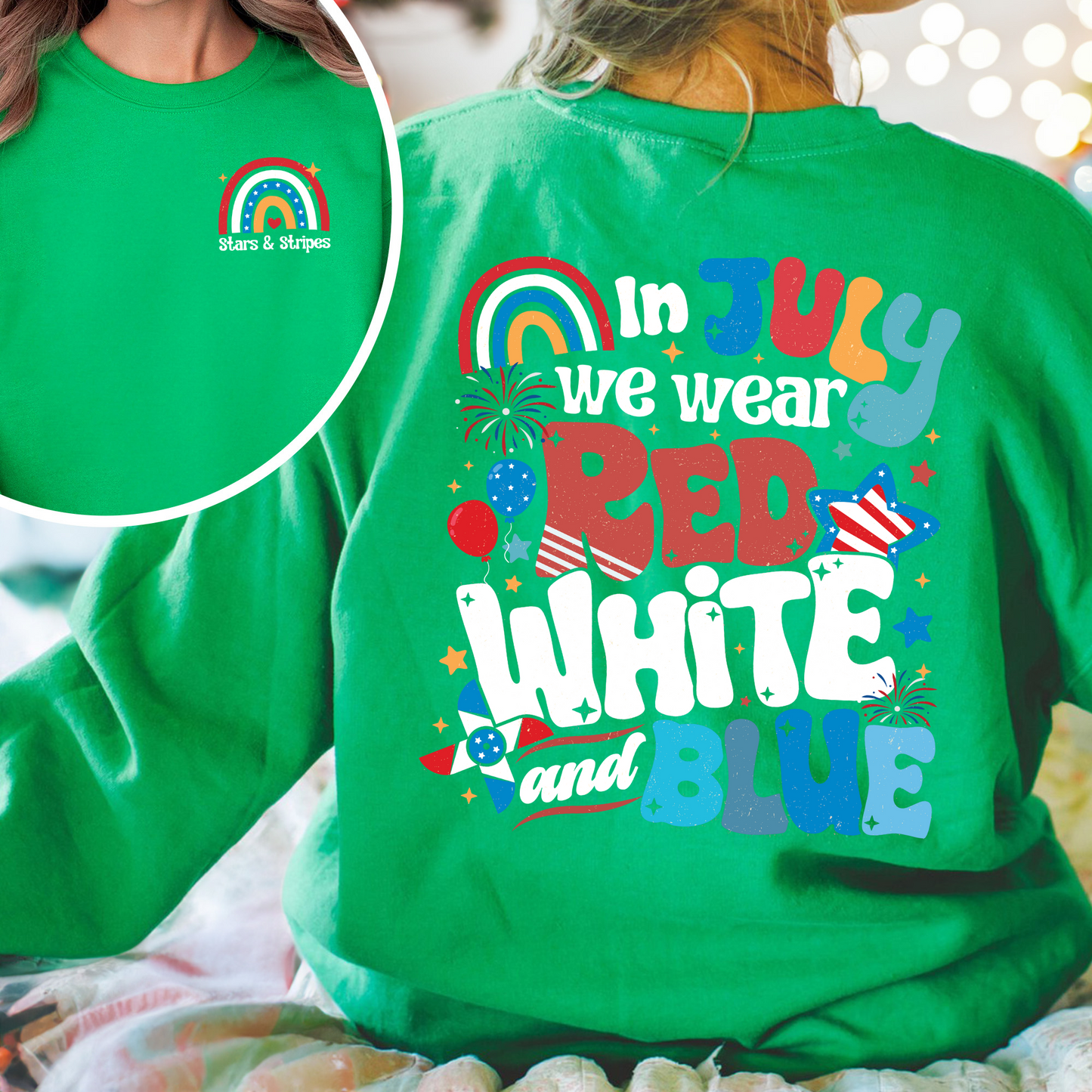 Firecracker Sweatshirt For 4th Of July, Stars And Stripes Sweatshirt, Red White And Blue, Cute 4th Of July, Usa Sweatshirt, Patriotic Sweatshirt