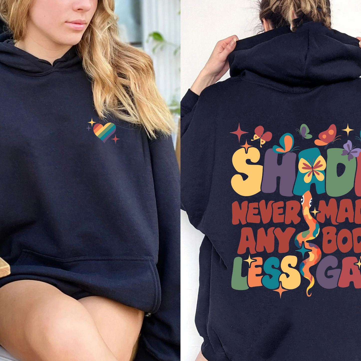 Shade Never Made Anybody Less Gay Hoodie, Gay Pride Hoodie, Pride Month Hoodie, You Need To Calm Down Hoodie, LGBT Pride Hoodie, Equality Hoodie