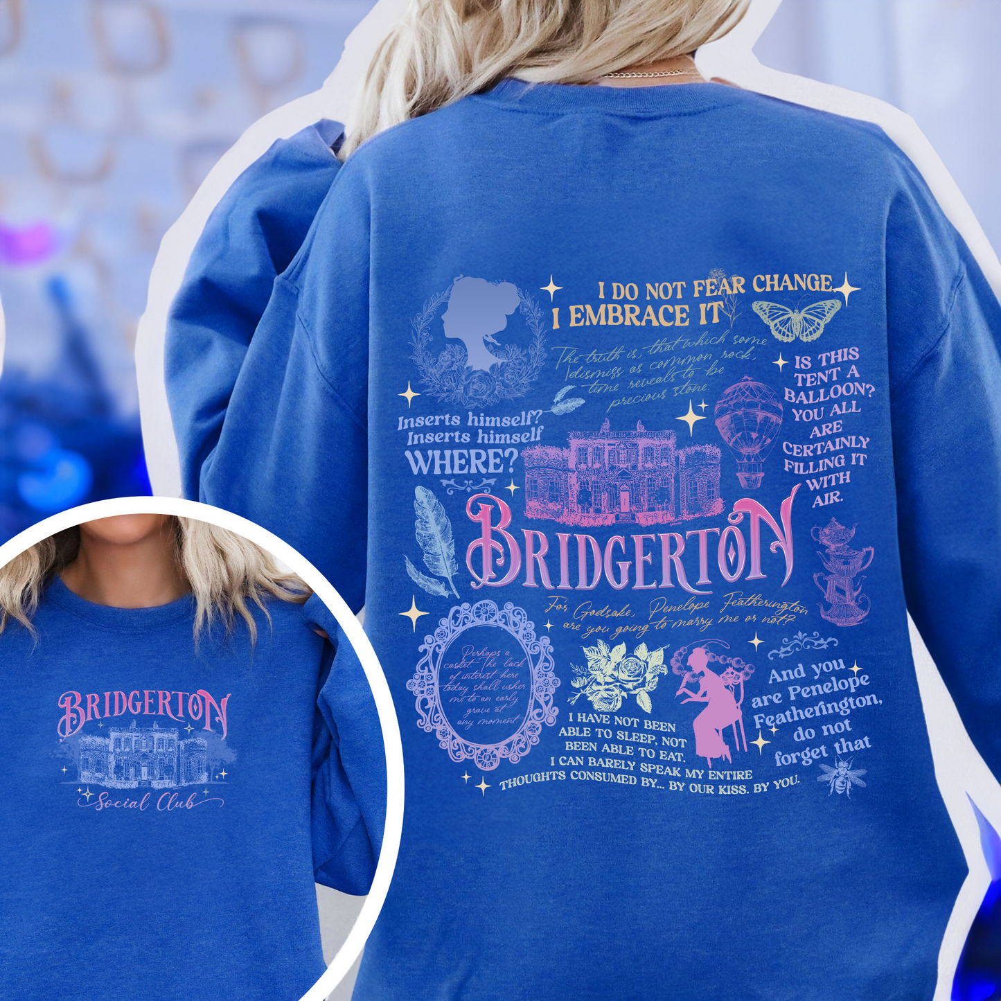 Penelope Colin Bridgerton Season 3 Sweatshirt, Spill The Tea Lady Whistledown's Society Papers, Historical Drama Sweatshirt, Bridgerton Party