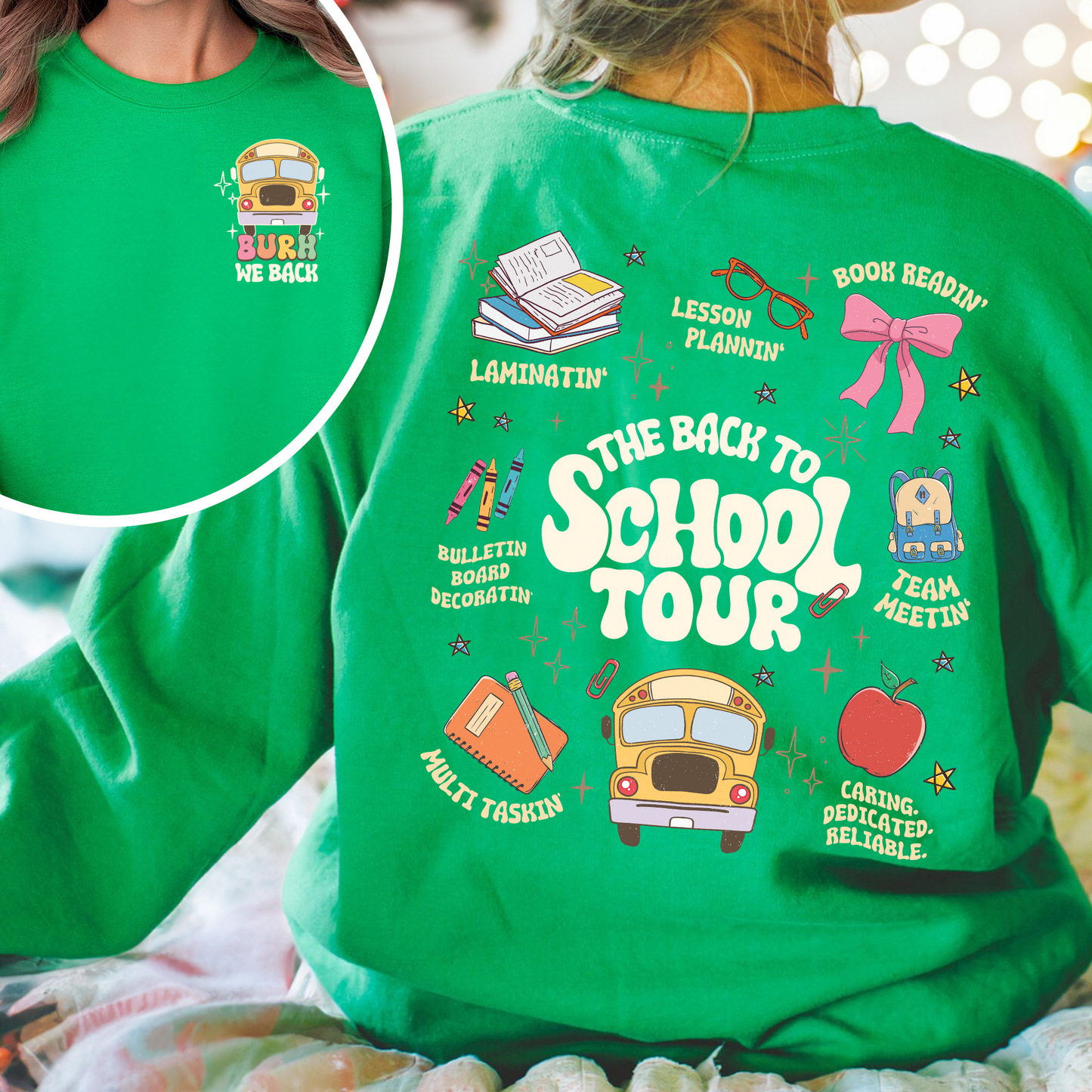 Bruh We Are Back Sweatshirt, Teacher Sweatshirt, Love My Students, Back to School Sweatshirt, Coquette Teacher, Teach Love Inspire, Teacher Gift