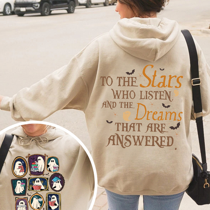 Bookish Hoodie, Throne of Glass Hoodie, SJM ACOTAR Hoodie, Book Ghosts Hoodie, Sjm Halloween Hoodie