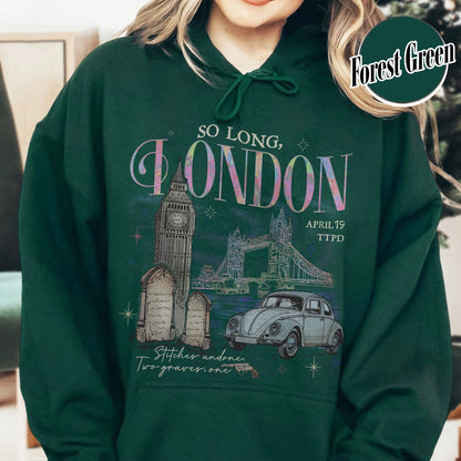 So Long London The Tortured Poets Department Hoodie, Alls Fair In Love And Poetry, Swiftie Hoodie, The Tortured Poets Depart,Fort Night Hoodie