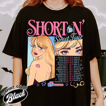 Short N Sweet Shirt,Music Tour 2024,Please Please Please Shirt,Espresso Shirt,Concert Shirt,Soft Girl Aesthetic,Music Lover Gift,Taste Shirt