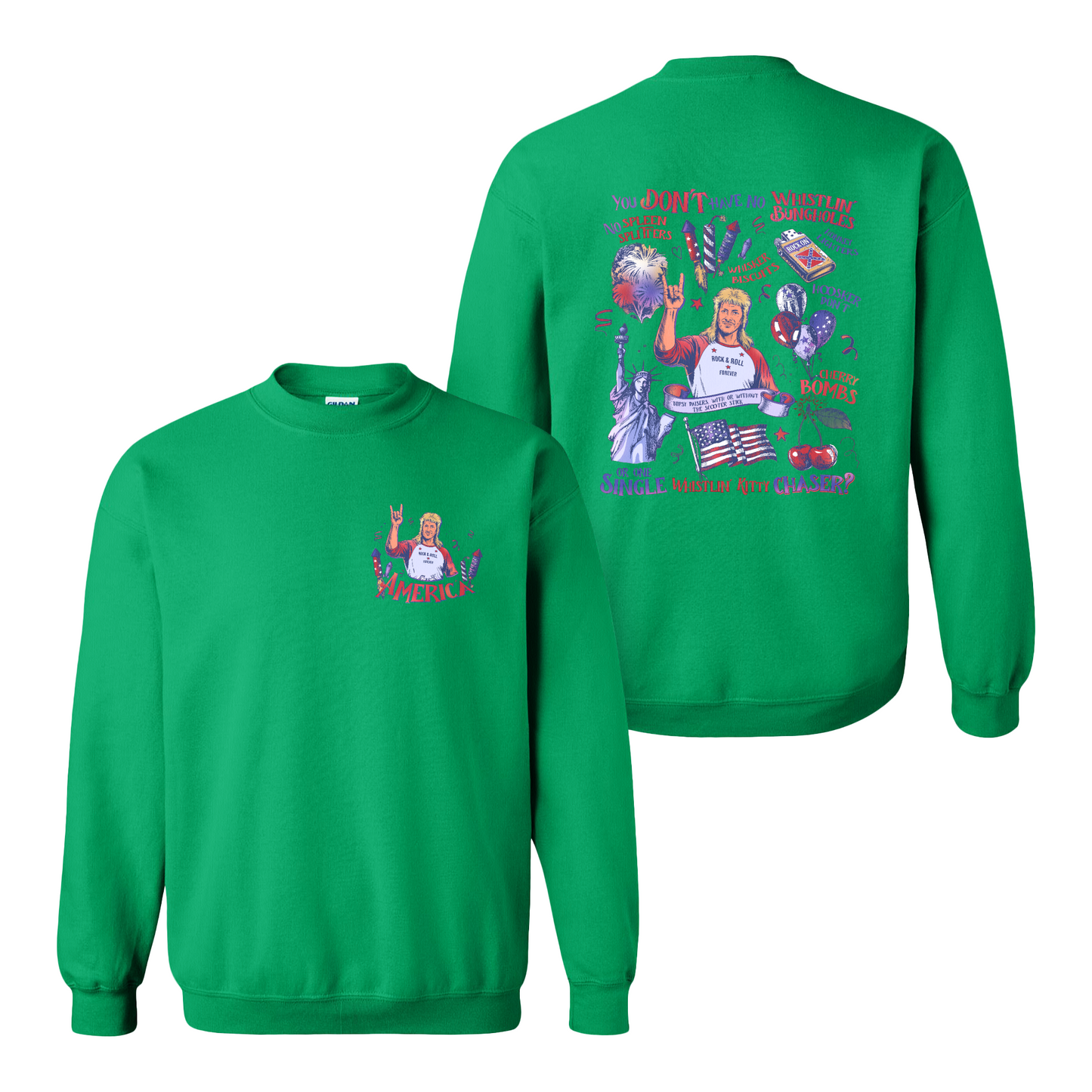 4th of July Sweatshirt, You Dont Have No Whistling Bungholes Sweatshirt, Funny Distressed American Flag Sweatshirt