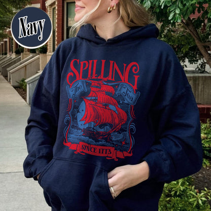 4th of July Party Hoodie, Spilling The Tea Since 1773 Hoodie,Usa Patriotic Hoodie