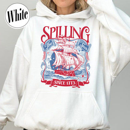 4th of July Party Hoodie, Spilling The Tea Since 1773 Hoodie,Usa Patriotic Hoodie