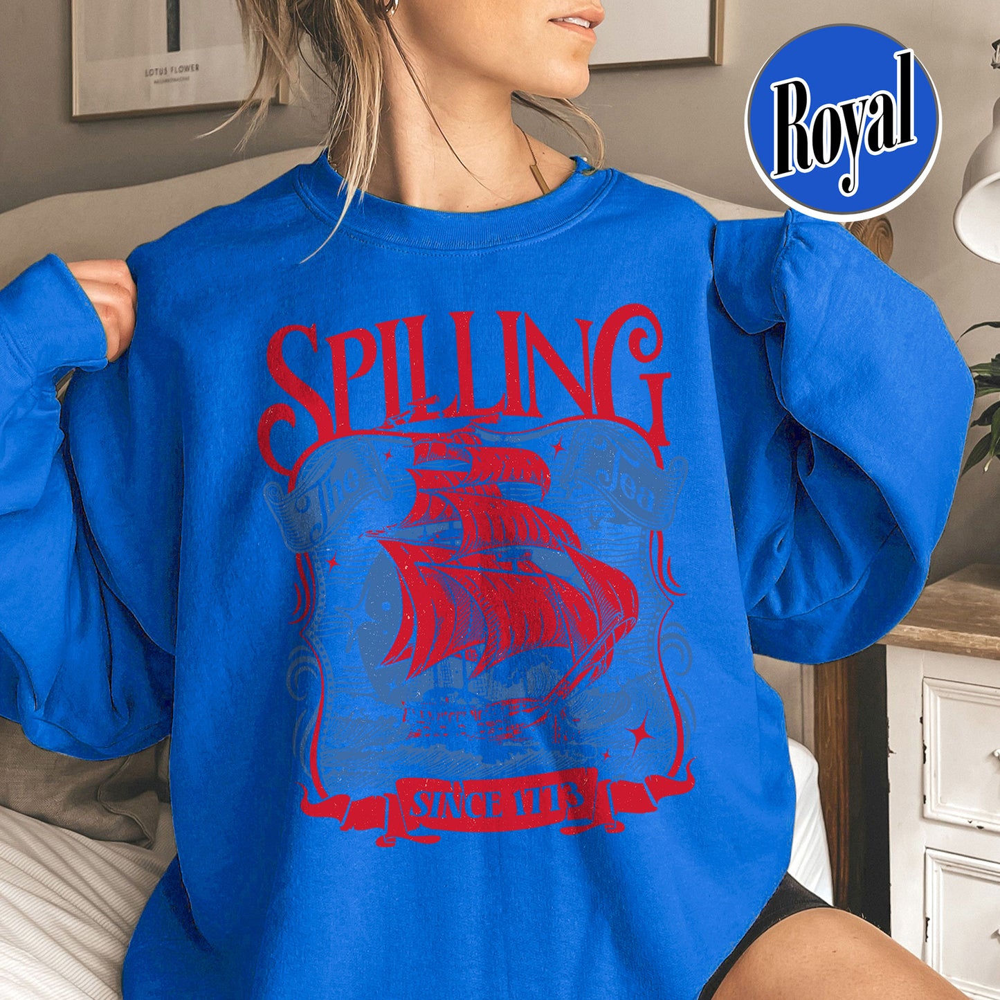 4th of July Party Sweatshirt, Spilling The Tea Since 1773 Sweatshirt,Usa Patriotic Sweatshirt