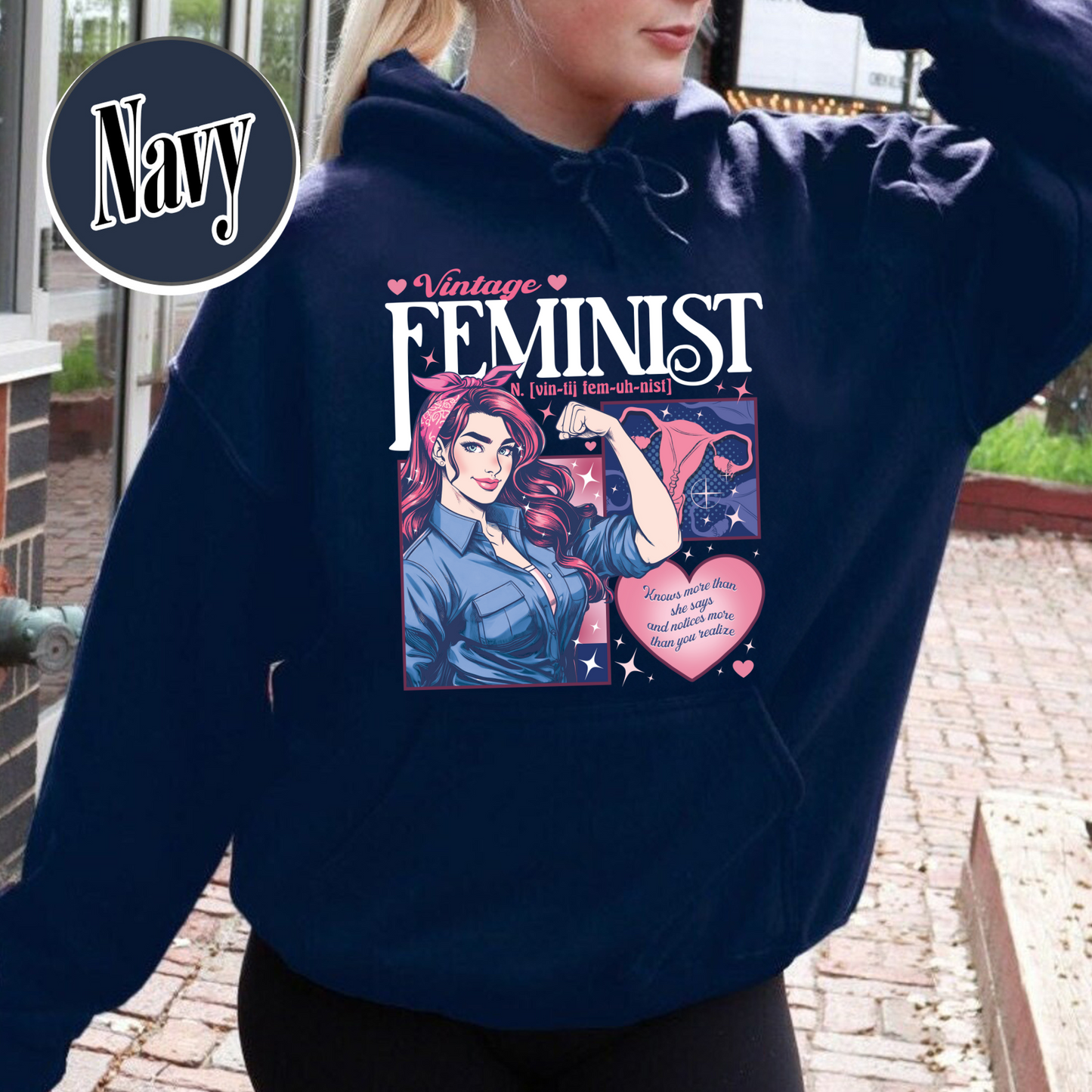 Feminist Hoodie, Empowered Women Hoodie, Equality Hoodie, Women Rights Hoodie