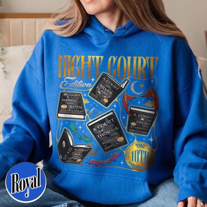 ACOTAR the Night Court 10th Anniversary Edition Hoodie, SJM Merch, Gift for Book Lover
