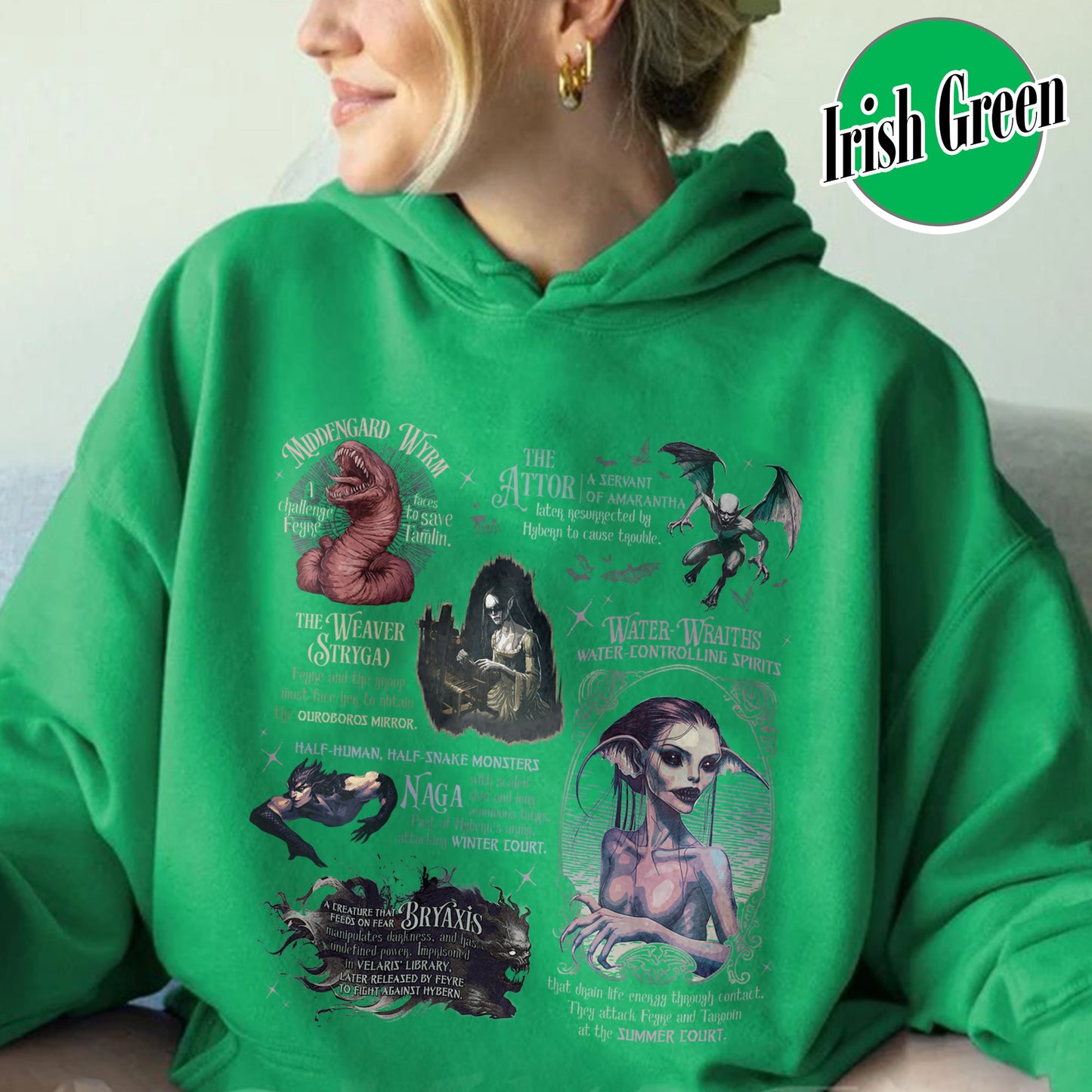 Acotar Hoodie, Velaris City of Starlight Hoodie, Feyre and Rhysand Hoodie, Monster in Acotar Hoodie