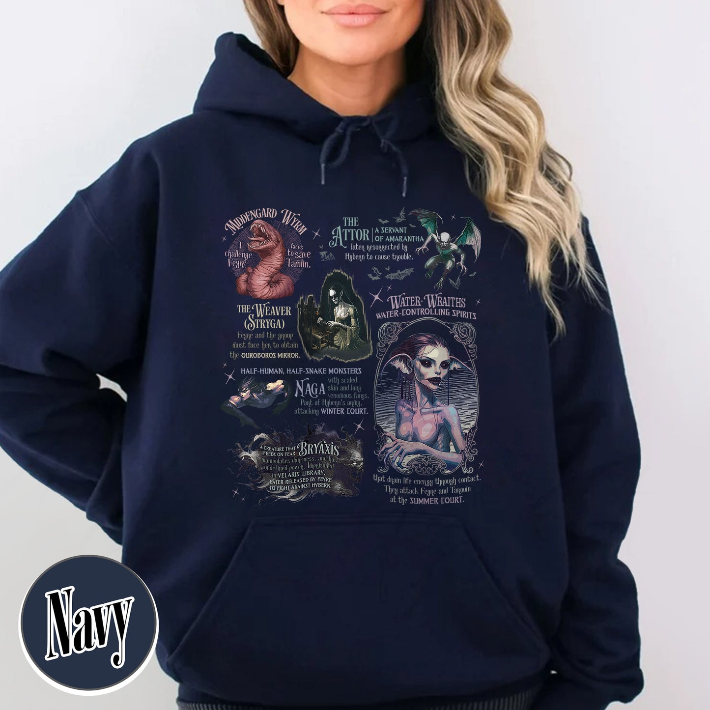 Acotar Hoodie, Velaris City of Starlight Hoodie, Feyre and Rhysand Hoodie, Monster in Acotar Hoodie