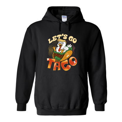 Activism Hoodie, Let’s Go TACO Chicken Hoodie, Tr*mp Always Chickens Out Hoodie, Gift for MAGA