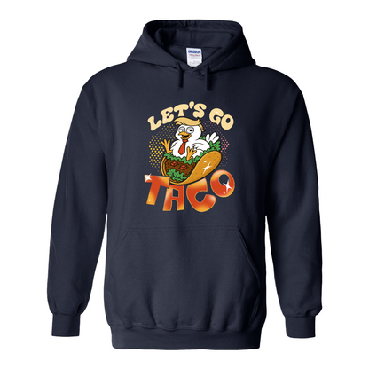 Activism Hoodie, Let’s Go TACO Chicken Hoodie, Tr*mp Always Chickens Out Hoodie, Gift for MAGA