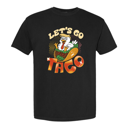 Activism Comfort Color Shirt, Let’s Go TACO Chicken Shirt, Tr*mp Always Chickens Out Tee, Gift for MAGA