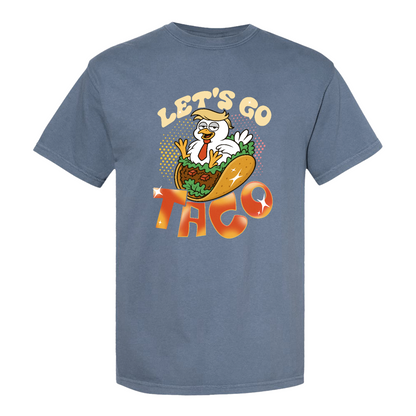 Activism Comfort Color Shirt, Let’s Go TACO Chicken Shirt, Tr*mp Always Chickens Out Tee, Gift for MAGA