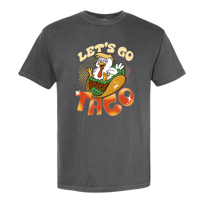 Activism Comfort Color Shirt, Let’s Go TACO Chicken Shirt, Tr*mp Always Chickens Out Tee, Gift for MAGA