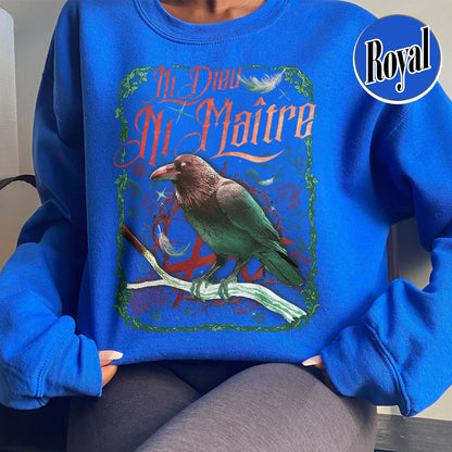 Anti Trump Sweatshirt, Anti-Authoritarian Sweatshirt, Ni Dieu Ni Maître, No God No Master Sweatshirt