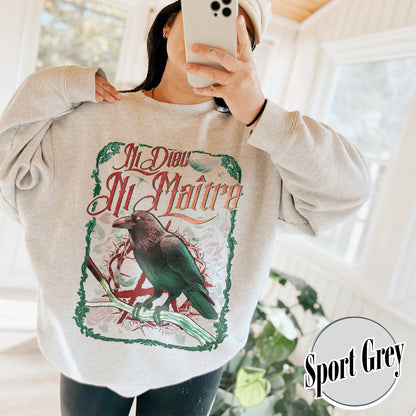 Anti Trump Sweatshirt, Anti-Authoritarian Sweatshirt, Ni Dieu Ni Maître, No God No Master Sweatshirt