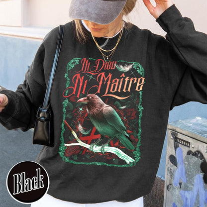 Anti Trump Sweatshirt, Anti-Authoritarian Sweatshirt, Ni Dieu Ni Maître, No God No Master Sweatshirt