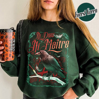 Anti Trump Sweatshirt, Anti-Authoritarian Sweatshirt, Ni Dieu Ni Maître, No God No Master Sweatshirt