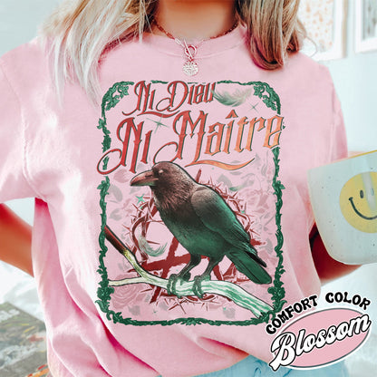 Anti Trump Comfort Colors Shirt, Anti-Authoritarian Shirt, Ni Dieu Ni Maître, No God No Master Shirt