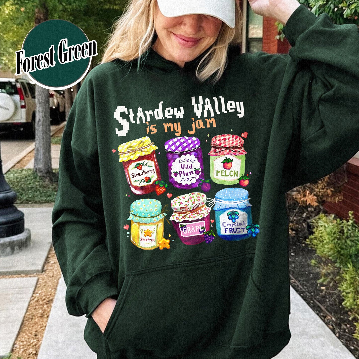 Autism Hoodie, Stardew Valley Is My Jam Hoodie, Pixel Art Sleepy Chicken Hoodie