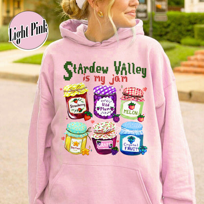 Autism Hoodie, Stardew Valley Is My Jam Hoodie, Pixel Art Sleepy Chicken Hoodie