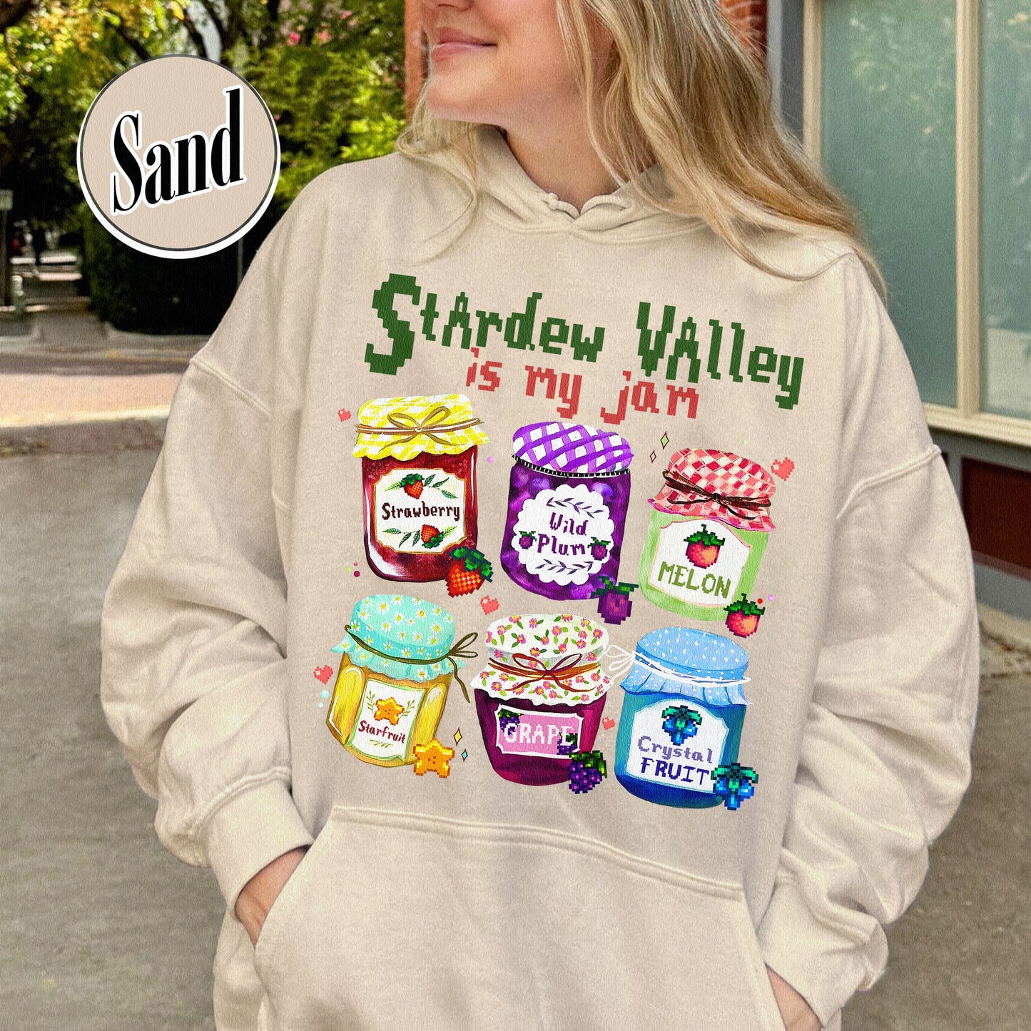 Autism Hoodie, Stardew Valley Is My Jam Hoodie, Pixel Art Sleepy Chicken Hoodie
