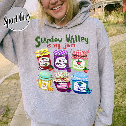 Autism Hoodie, Stardew Valley Is My Jam Hoodie, Pixel Art Sleepy Chicken Hoodie