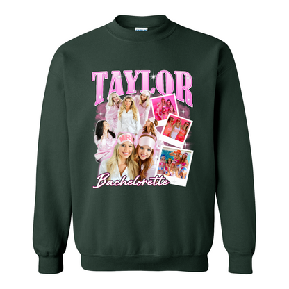 Bachelorette Sweatshirt, Custom Bachelorette Bride Bridesmaid Photo Sweatshirt, Bridal Party Gift