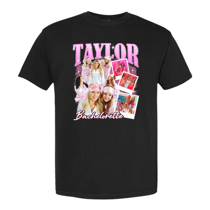 Bachelorette Comfort Color Shirt, Custom Bachelorette Bride Bridesmaid Photo Shirt, Bridal Party Gift