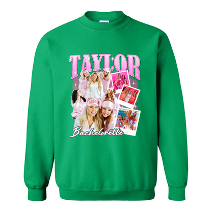 Bachelorette Sweatshirt, Custom Bachelorette Bride Bridesmaid Photo Sweatshirt, Bridal Party Gift