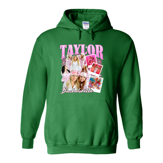 Bachelorette Hoodie, Custom Bachelorette Bride Bridesmaid Photo Hoodie, Bridal Party Gift