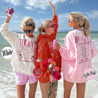 Bachelorette Hoodie ,Wine Bachelorette Party Hoodie,Custom Bachelorette Party Hoodie