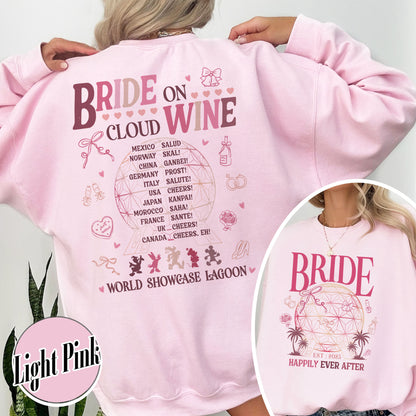 Bachelorette Sweatshirt ,Wine Bachelorette Party Sweatshirts,Custom Bachelorette Party Sweatshirts