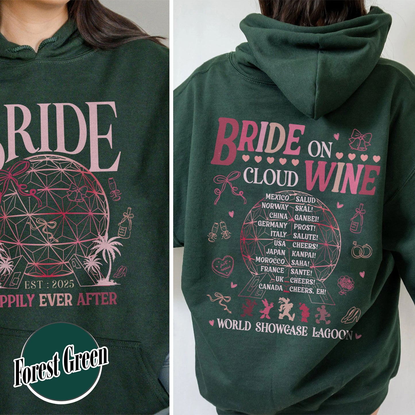 Bachelorette Hoodie ,Wine Bachelorette Party Hoodie,Custom Bachelorette Party Hoodie