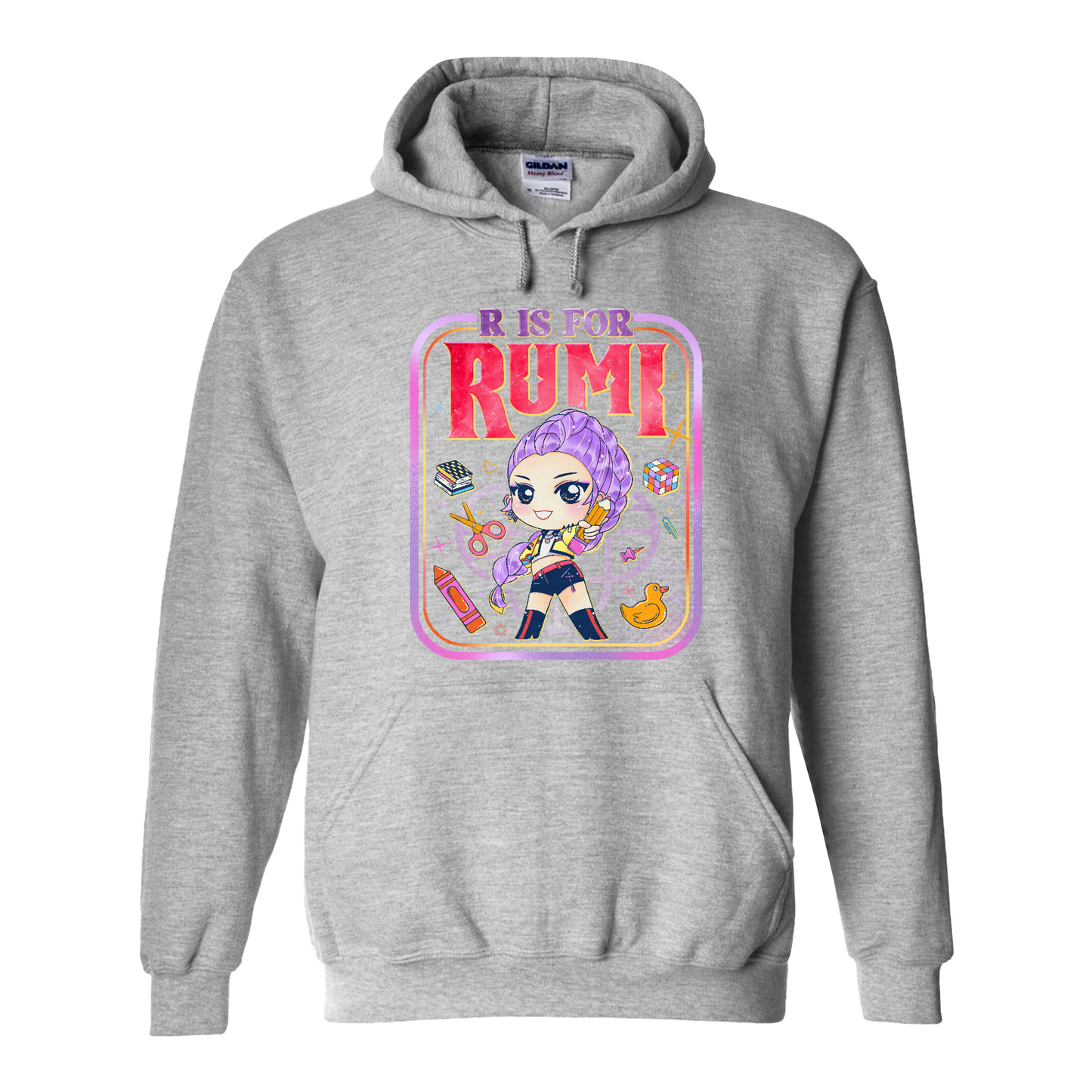 Back to School Kids Hoodie, Mira Rumi Zoey Hoodie, Huntrix Kpop Demon Hunters, Hoodie Top