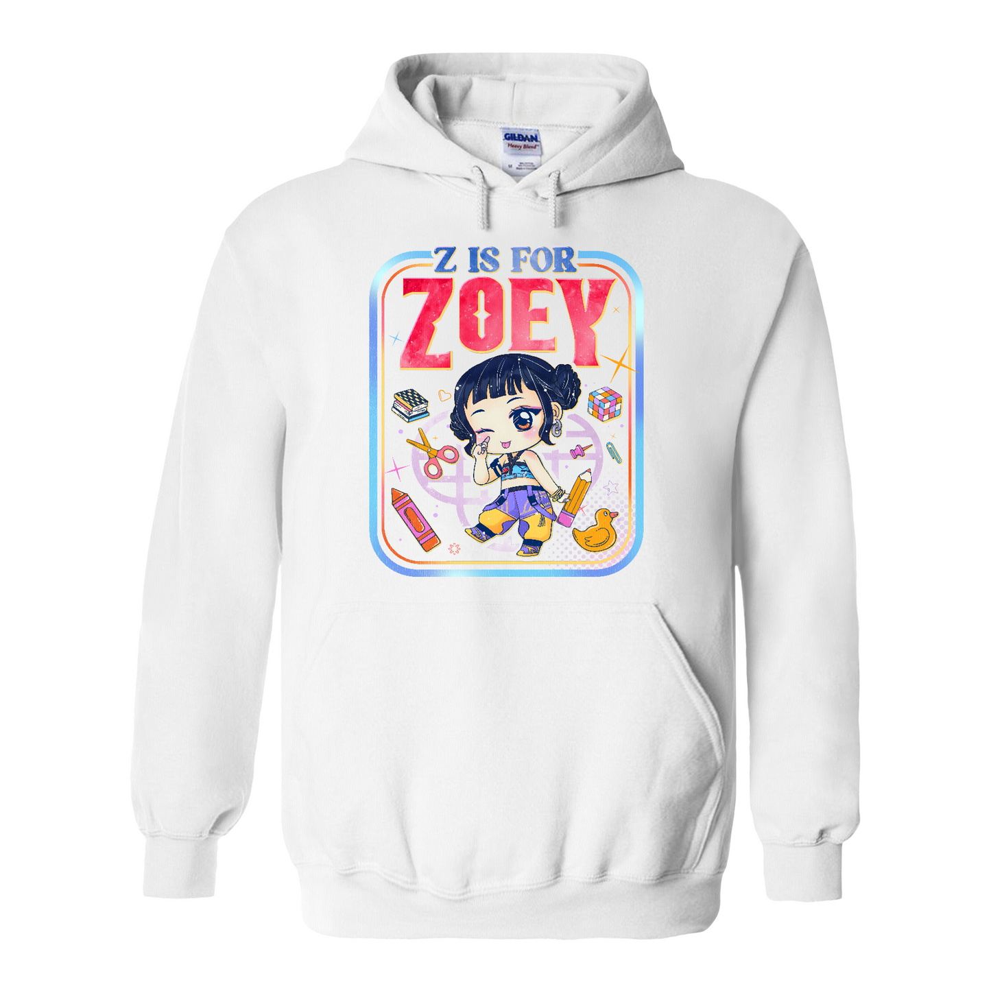 Back to School Kids Hoodie, Mira Rumi Zoey Hoodie, Huntrix Kpop Demon Hunters, Hoodie Top