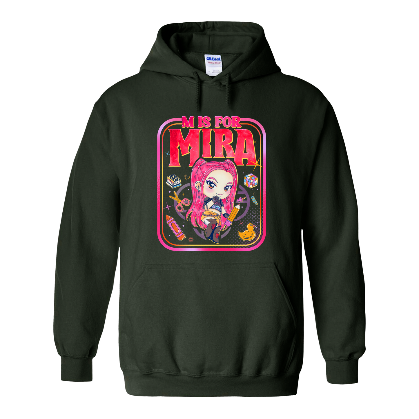Back to School Kids Hoodie, Mira Rumi Zoey Hoodie, Huntrix Kpop Demon Hunters, Hoodie Top